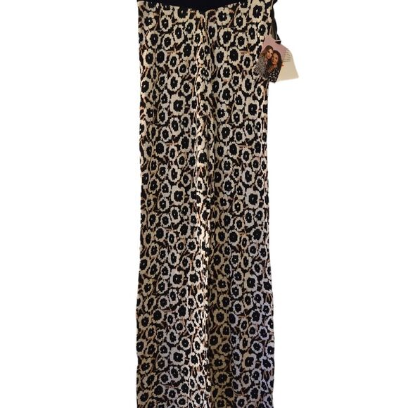 Diane Von Furstenburg Poppy High Waisted Sweater Pants Timeless Pants XS NEW - Picture 13 of 13